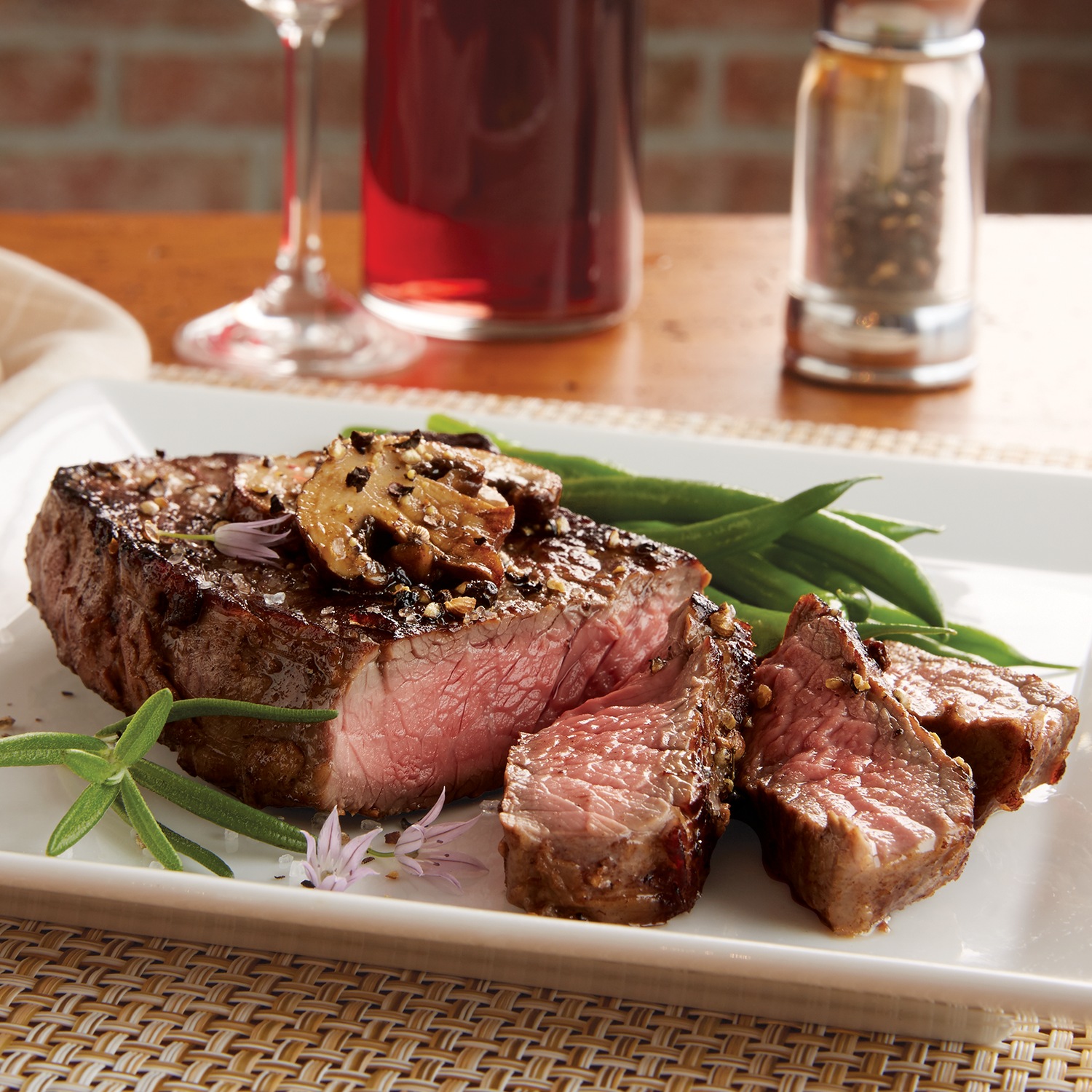 Black Angus Sirloin Steaks Tender Filet