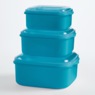 6-Piece Plastic BPA-Free Food Storage Set, , large