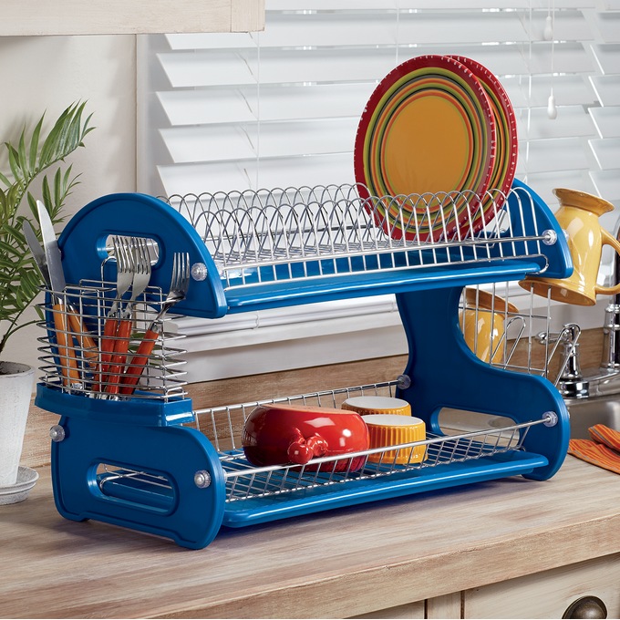 CUSTOM Dish Drying Rack In-cabinet Over Sink. Static Dish Rack 