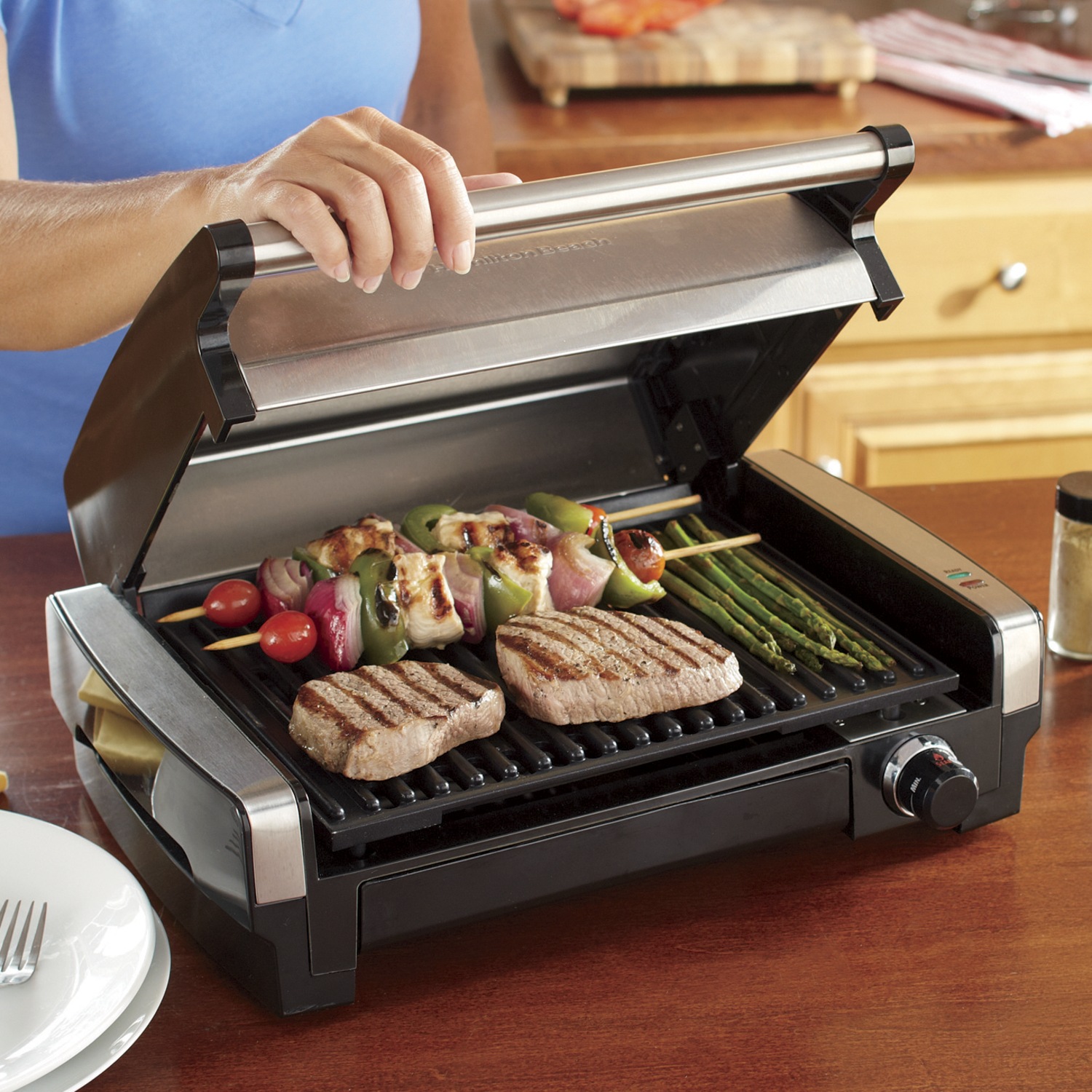 Hamilton Beach ® Indoor Searing Grill Tender Filet