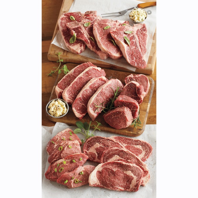 The Hearty V.I.P. Steak Combination, , large