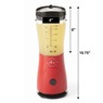 15-Ounce Kitchen Selectives Personal Blender with One-Touch Operation, Red, large
