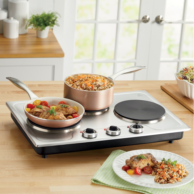 Tabletop Triple Burner, , large