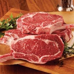 4 Cowboy Rib Eye Steak, , large