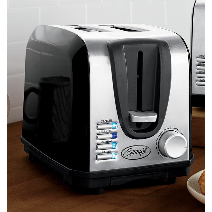 Ginny's Essential 2-Slice Toaster, , large