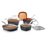 Gotham Steel Square Ceramic-Finish Cookware Set, , large
