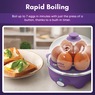 Elite Gourmet 7-Egg Cooker with Timer, , large