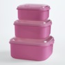 6-Piece Plastic BPA-Free Food Storage Set, , large