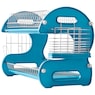 Space-Saving 2-Tier Dish Drying Rack with Utensil Holder, Island Blue, large
