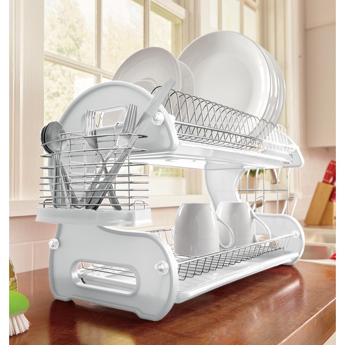 CUSTOM Dish Drying Rack In-cabinet Over Sink. Static Dish Rack 