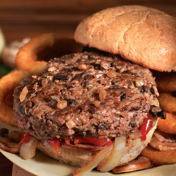 Mushroom & Onion Steak Burgers | Tender Filet