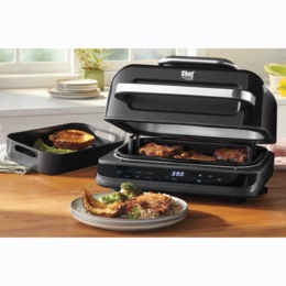 Chef Tested Digital Air Fry Grill, , large