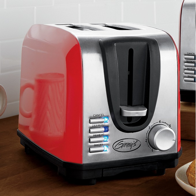 Ginny's Essential 2-Slice Toaster, , large