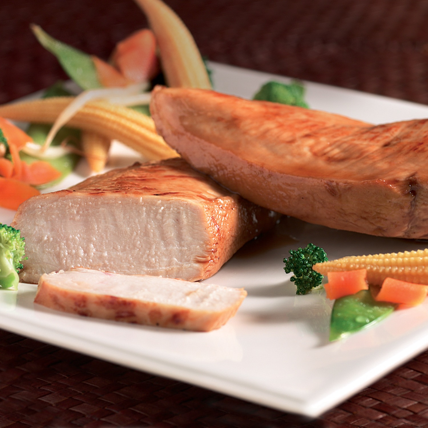 Teriyaki Marinated Chicken Breasts Tender Filet