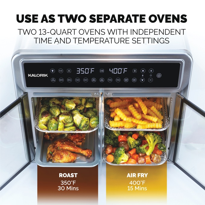 Kalorik Maxx 26-qt. Flex Trio Air Fryer Oven, , large