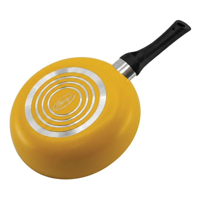 Ginny's 22-Piece Ceramic Cookware Set, Golden Honey, large