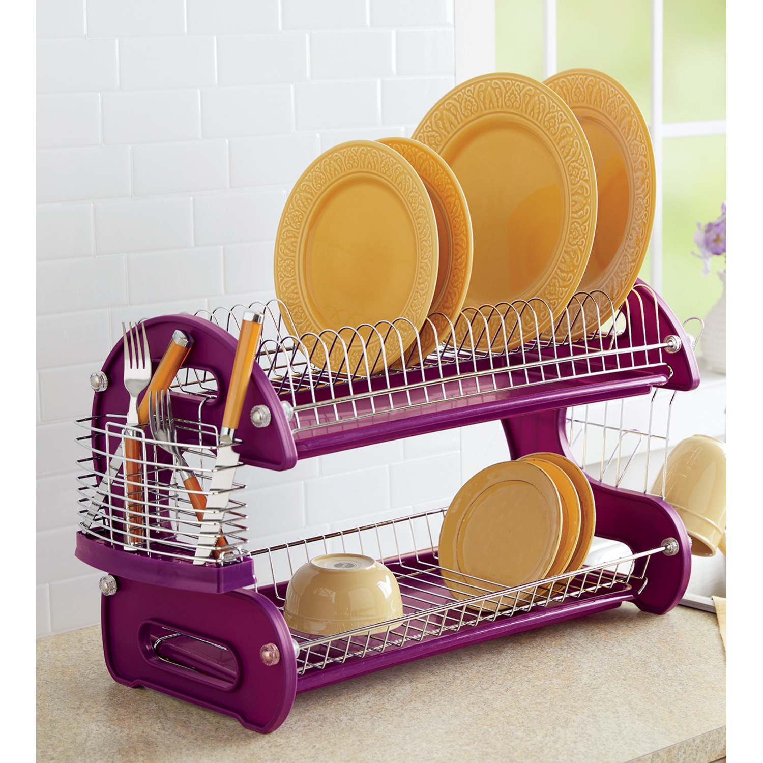 2 Tier Dish Rack