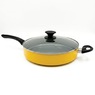Ginny's 22-Piece Ceramic Cookware Set, Golden Honey, large
