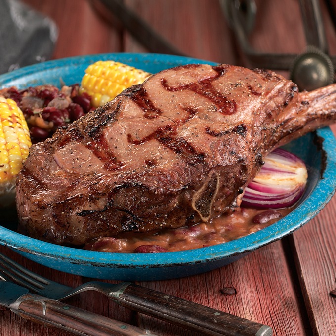 4 Cowboy Rib Eye Steak, , large