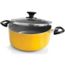 Ginny's 22-Piece Ceramic Cookware Set, Golden Honey, large
