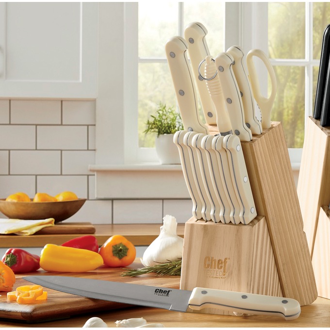 Chef Tested 14-Piece Cutlery Set by Wards, , large