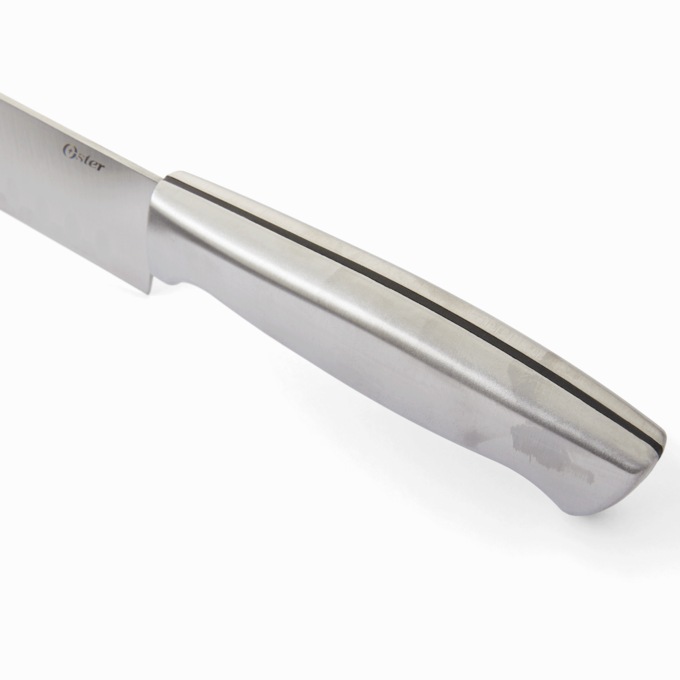 Oster 22-Piece Baldwyn Knife Block Set with Stainless Steel Cutlery, , large