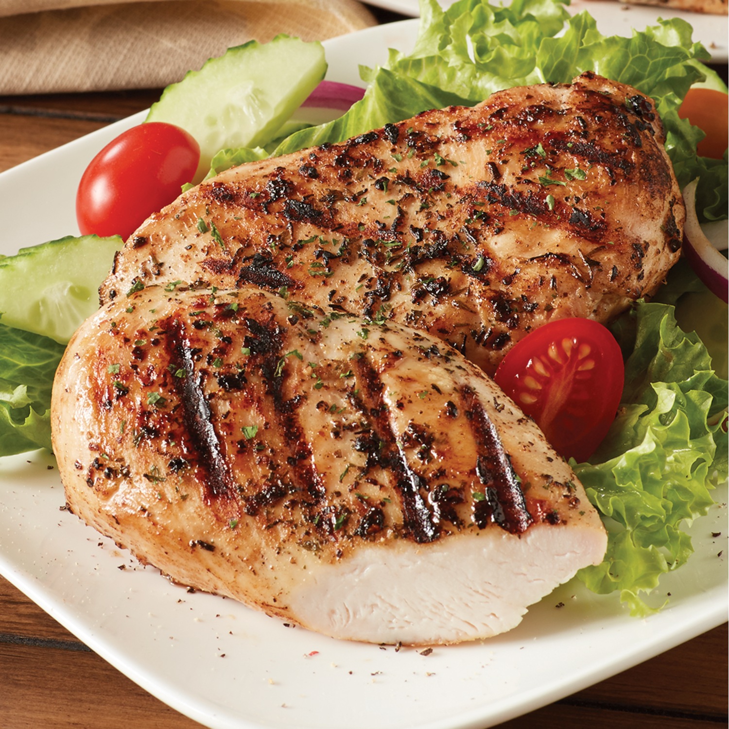 Seasoned Chicken Breasts Tender Filet