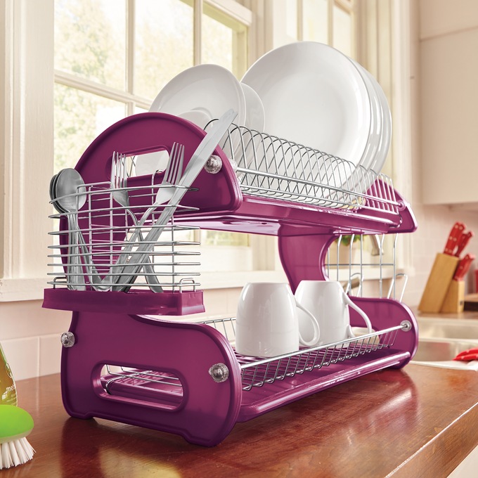 2-Tier Dish Rack, , large
