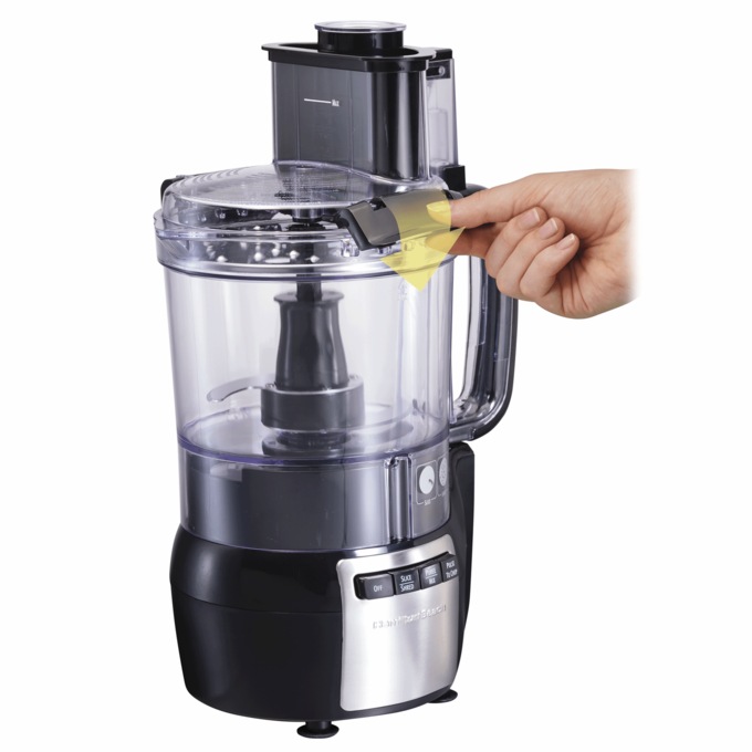Hamilton Beach Stack & Snap Food Processor, , large