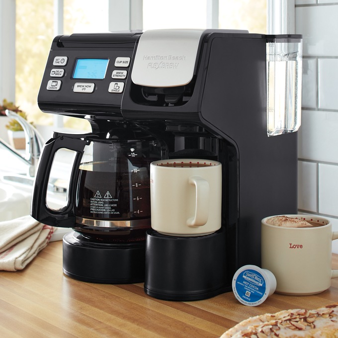 Hamilton Beach FlexBrew Single-Serve Coffee Maker with Hot Water