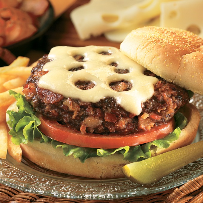 Bacon Steak Burgers Tender Filet