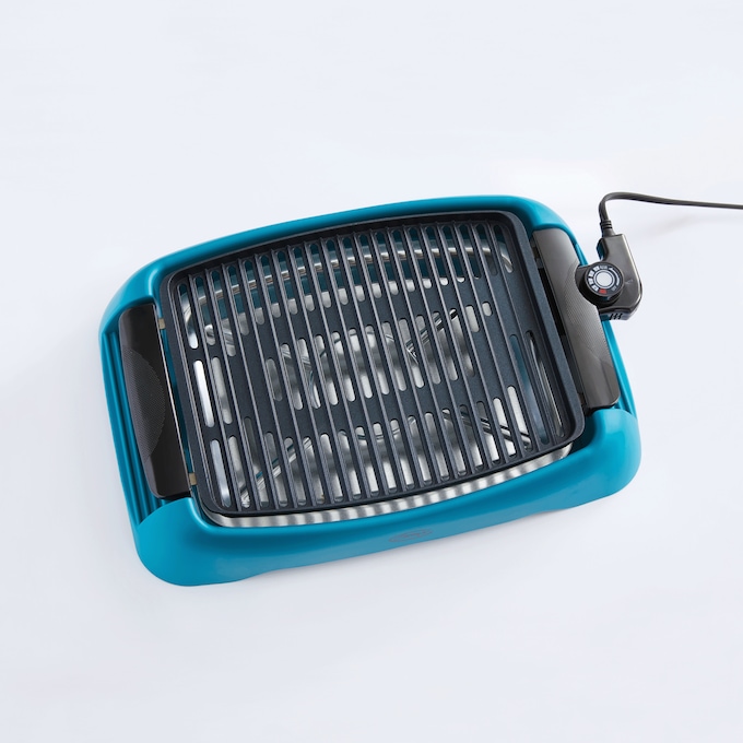 Ginny's Smokeless Electric Indoor Grill with Nonstick Finish, , large
