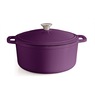 7-Quart Enameled Cast Iron Casserole with Lid, , large