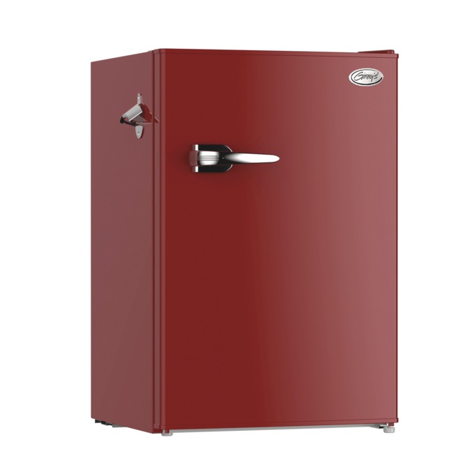 Ginny’s 2.5 cu. ft. Compact Fridge/Freezer, Red, large