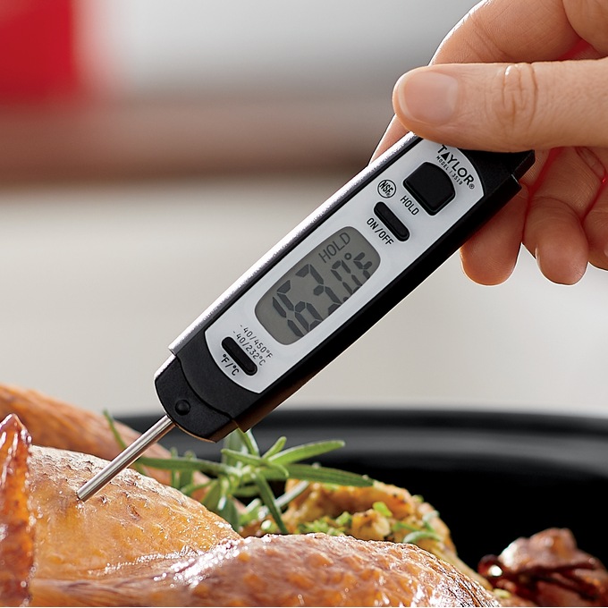 Taylor Digital Meat Thermometer, , large