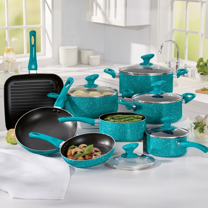 13 Piece Cookware Set With Lids