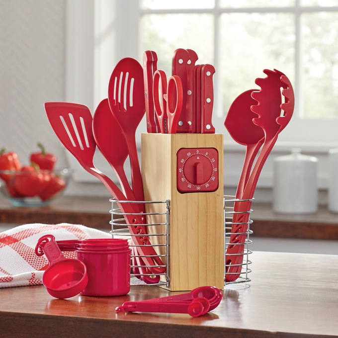 25-Piece Cutlery and Utensil Set, , large