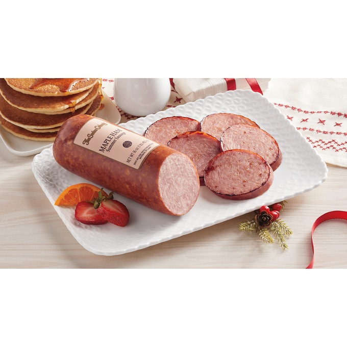 Maple Ham Summer Sausage, , large