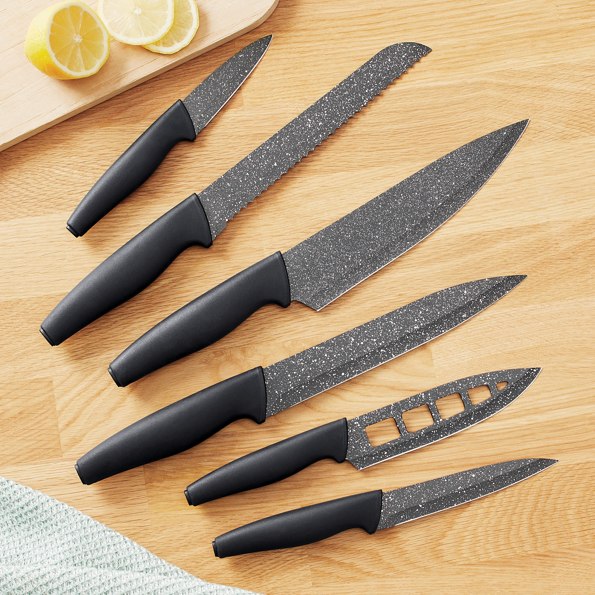 Granitestone Nutriblade 6-Piece Knife Set, , large