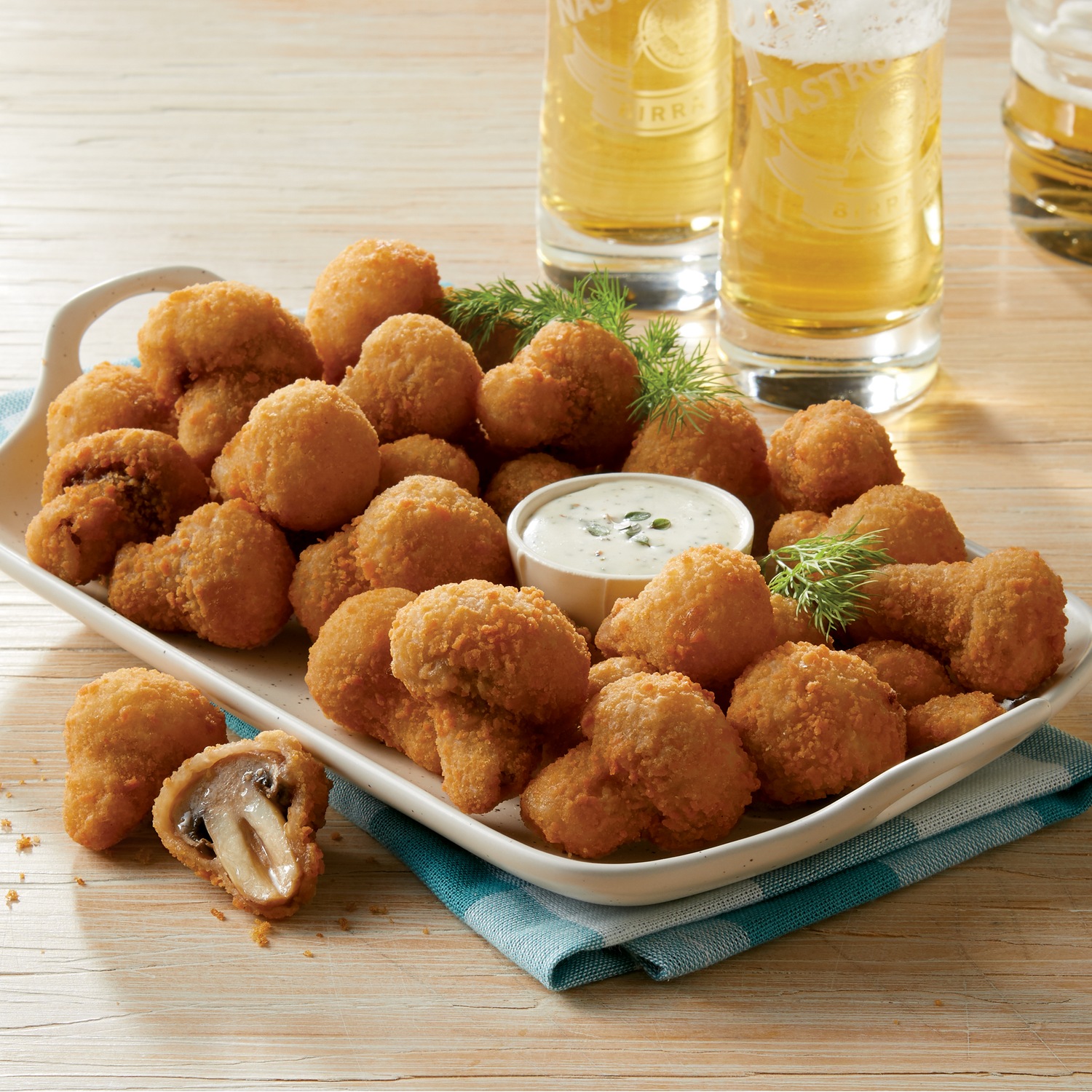 Breaded Mushrooms Tender Filet