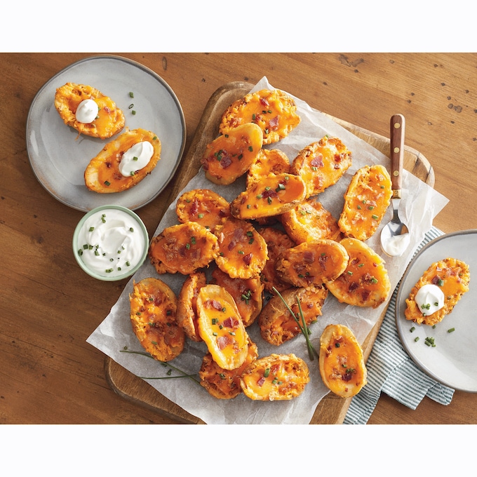 Cheesy Bacon Potato Skins, , large