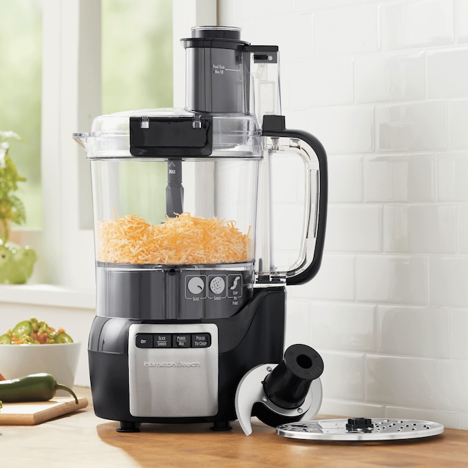 Hamilton Beach Stack & Snap Food Processor, , large