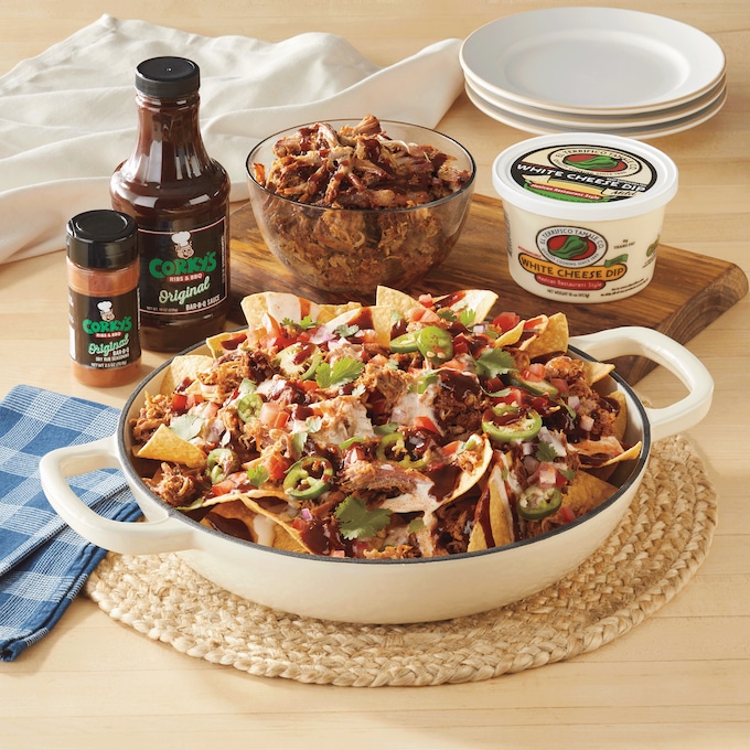 Corky's Pulled Pork Nacho Kit, , large