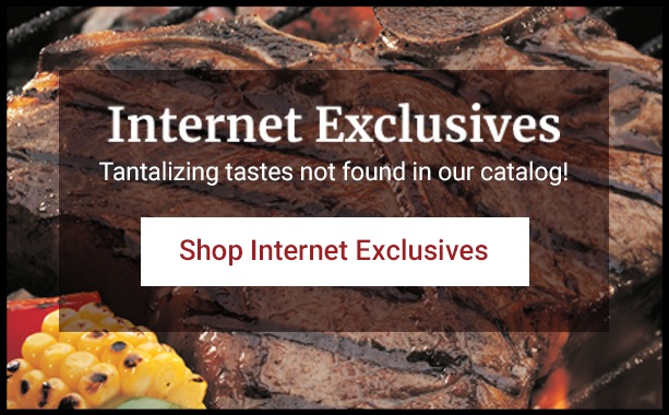 Shop Internet Exclusives Tantalizing steak on a grill